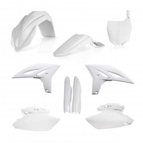 KIT PLÁSTICOS COMPLETO ACERBIS YAMAHA YZ-F 250 2010 - 2013 BRANCO